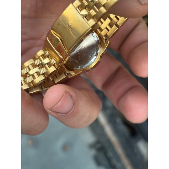 Bulova C960496 Diamond Accent Gold Tone Women’s Watch. New Battery. main image 4